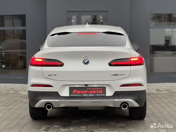 BMW X4 2.0 AT, 2019, 62 773 км