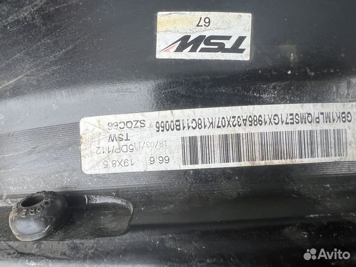 Диски Mercedes R19 5/112 TSW