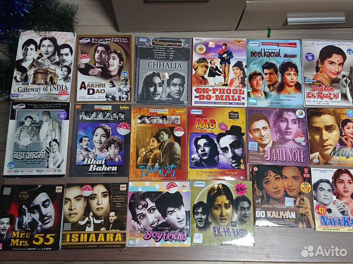Коллекция видео дисков Индия