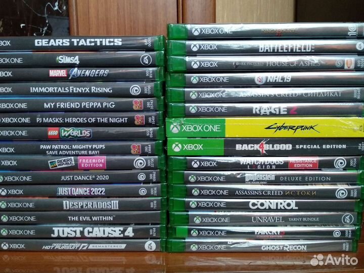 Диски на xbox one / one x / series x