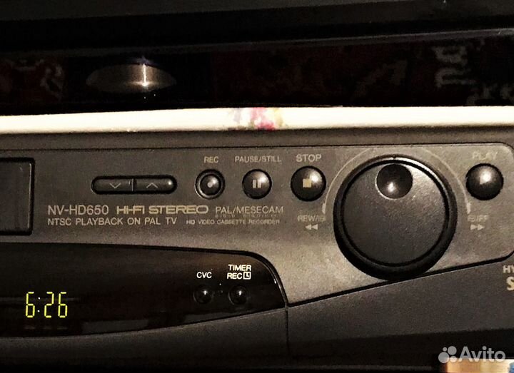 Panasonic NV-HD650 EE Hi-Fi видеомагнитофон 220В