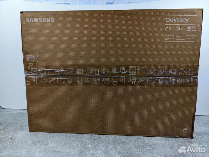 Монитор игровой Samsung Odyssey G3 S24AG302NI