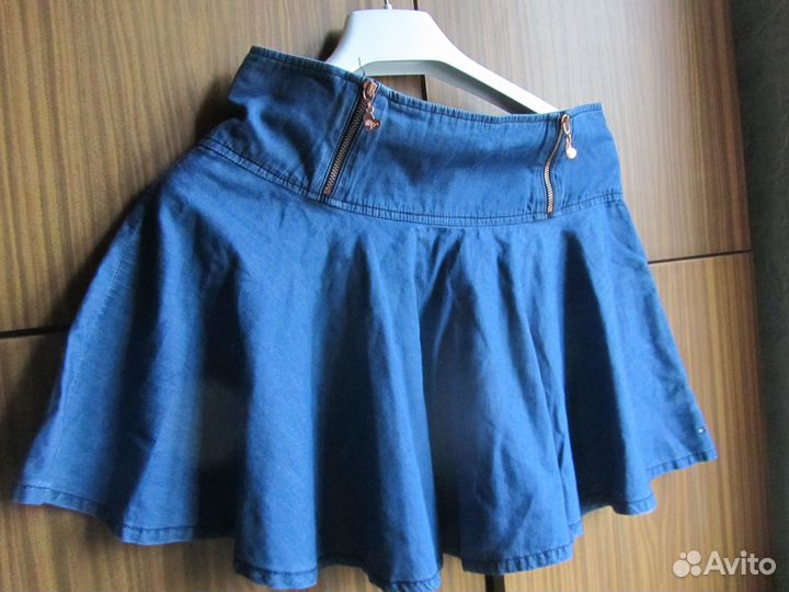 Tommy hilfiger юбка джинсовая р-р S