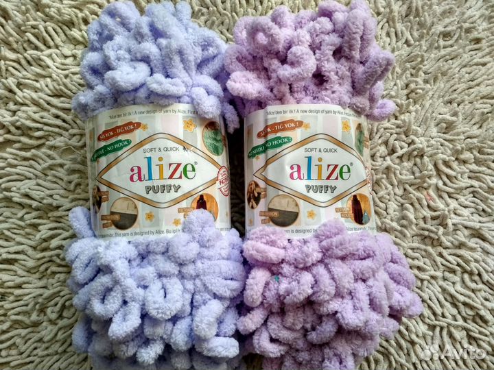 Пряжа Alize puffy (ализе пуффи)