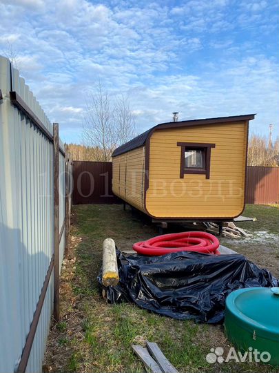 Баня бочка парус