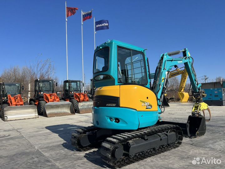 Мини-экскаватор Kubota U30-5, 2020