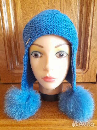 Шапка женская вязаная