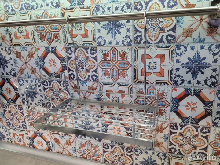 Полка навесная для кухонного рейлинга