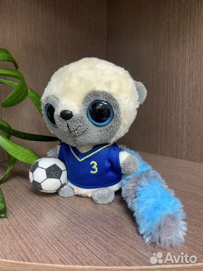 Мягкая Игрушка Редкий Лемур Юху Футболист