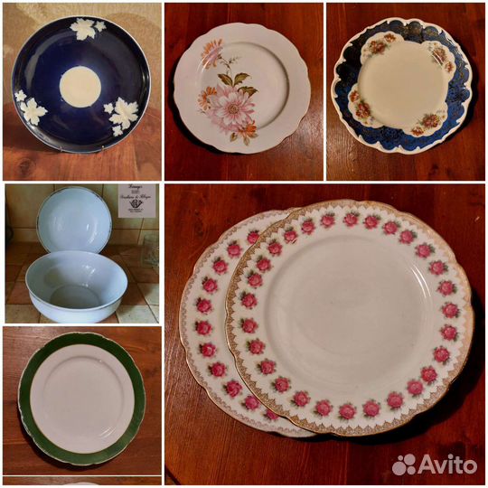 Тарелки, блюда