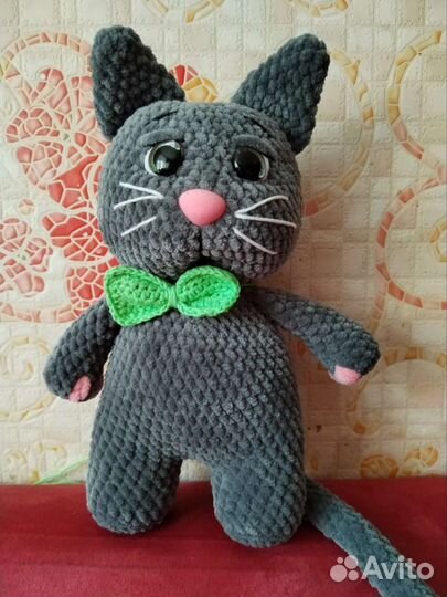 Вязанный кот