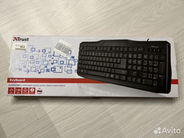 Клавиатура проводная Trust ClassicLine USB