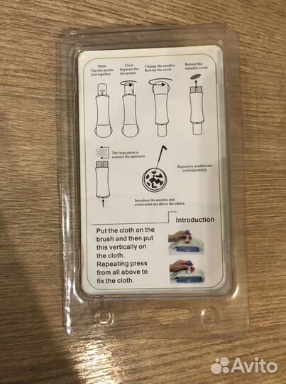 Держатель с 7 иглами для валяния