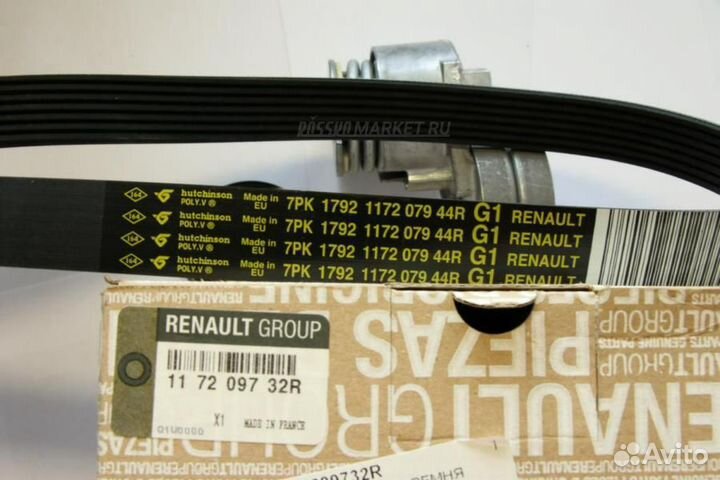 Renault 117209732R Комплект ремня приводного