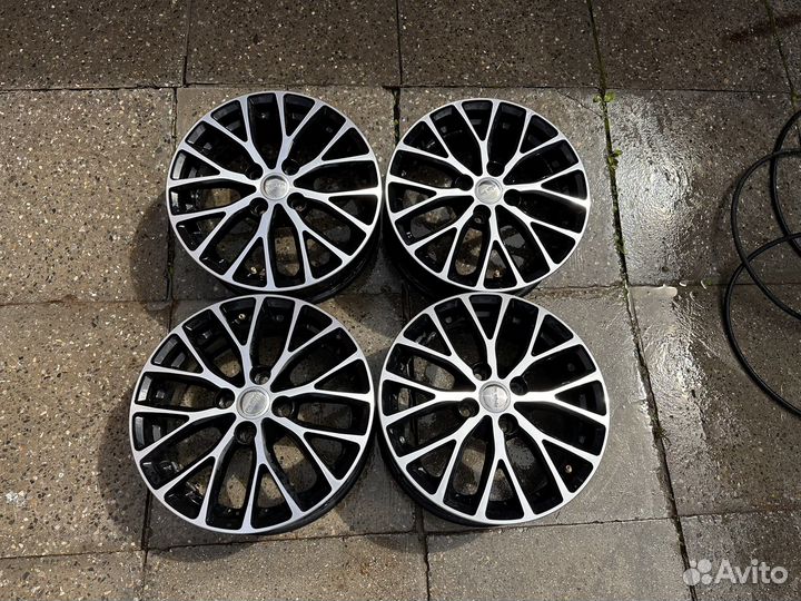 Литые диски r 15 4x100 rio, solaris