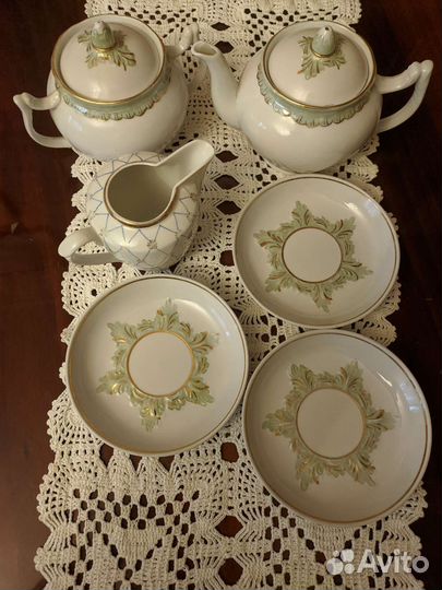Отдельные предметы чайных сервизов СССР