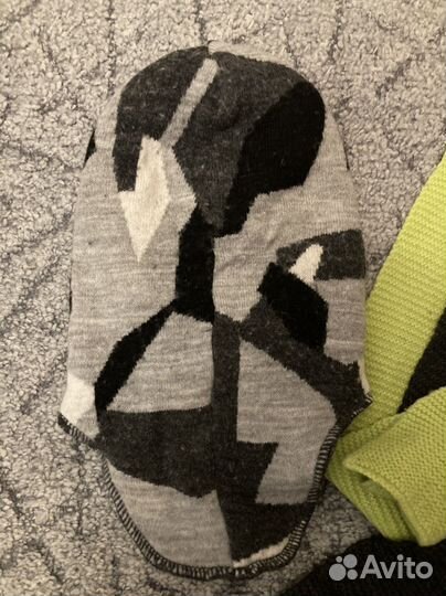 Шапка шлем и шарф crockid