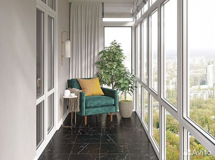 Остекление лоджии