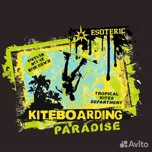 Футболка для Кайтсерферов Esoteric Paradise D.Gree