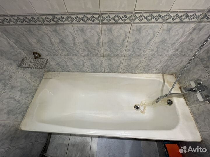 Реставрация ванн жидким акрилом эмалью мрамором