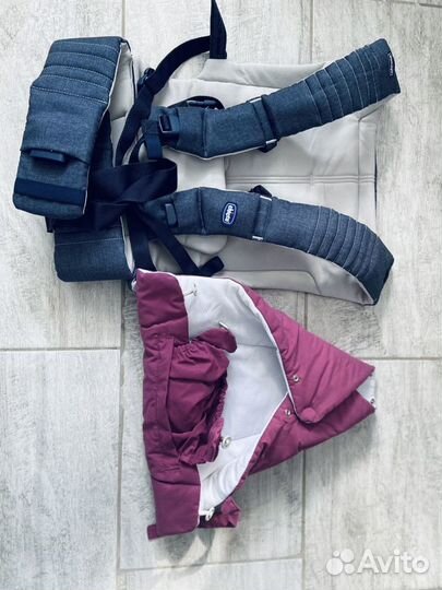 Рюкзак переноска кенгуру, эргорюкзак, chicco