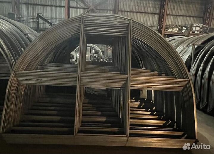 Теплица арочная