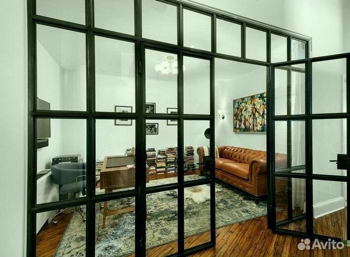 Раздвижные перегородки лофт