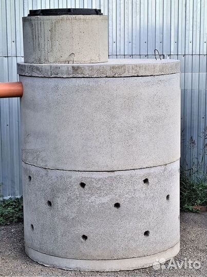 Септик под ключ из жби колец