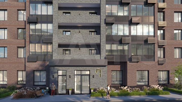 2-к. квартира, 56,2 м², 3/12 эт.