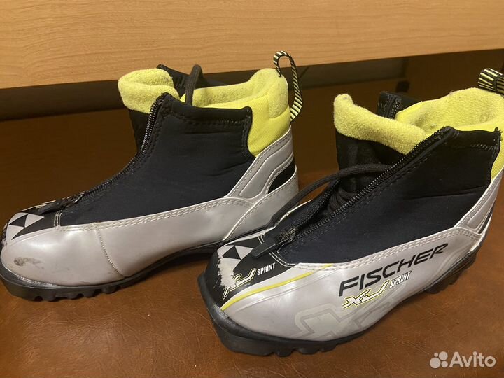 Лыжные ботинки fischer 33 размер
