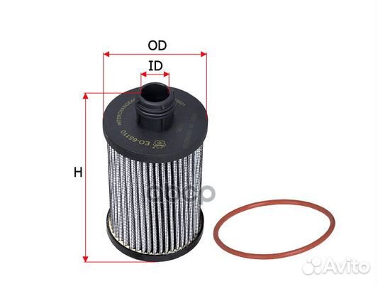 Фильтр масляный chevrolet 2.0 crdi 06- EO65110