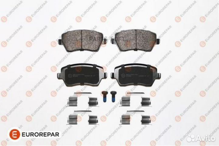 Eurorepar 1639376680 Колодки тормозные LADA largus