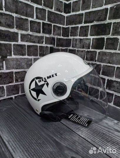 Мотошлем Helmet pro открытый