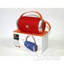 Портативная колонка Bluetooth TG-112 красная