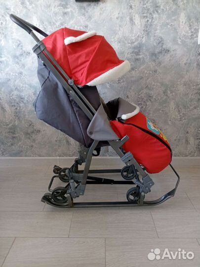 Детские санки коляска