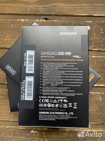 Новые SSD M.2 NVMe Samsung 980 500g