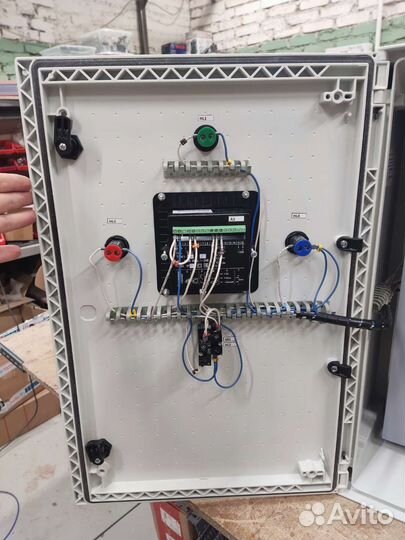 Щит управления нагревом фиберглассовый корпус