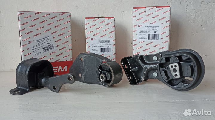 Комплект опор двигателя ваз 2108-21099, 2113-2115