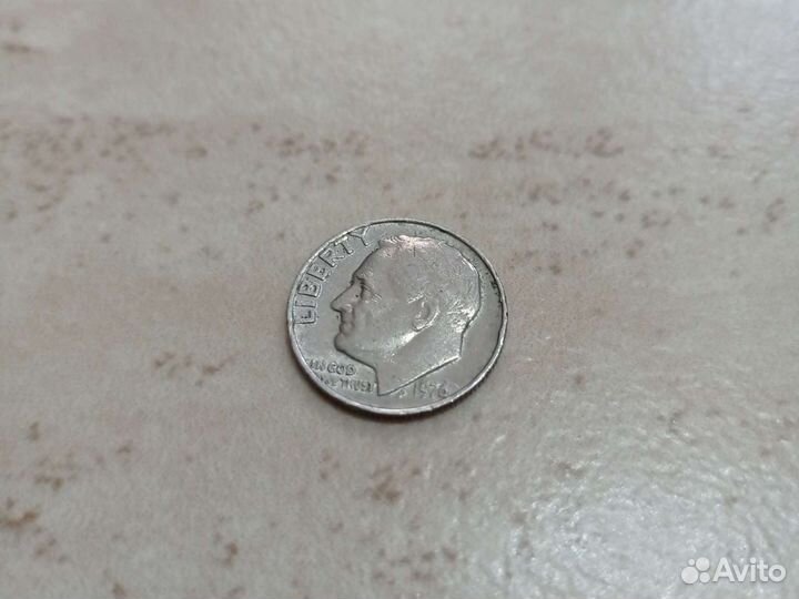 Монета Liberty ONE dime