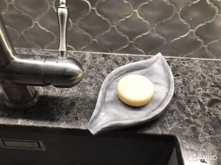 Мыльница из натурального камня