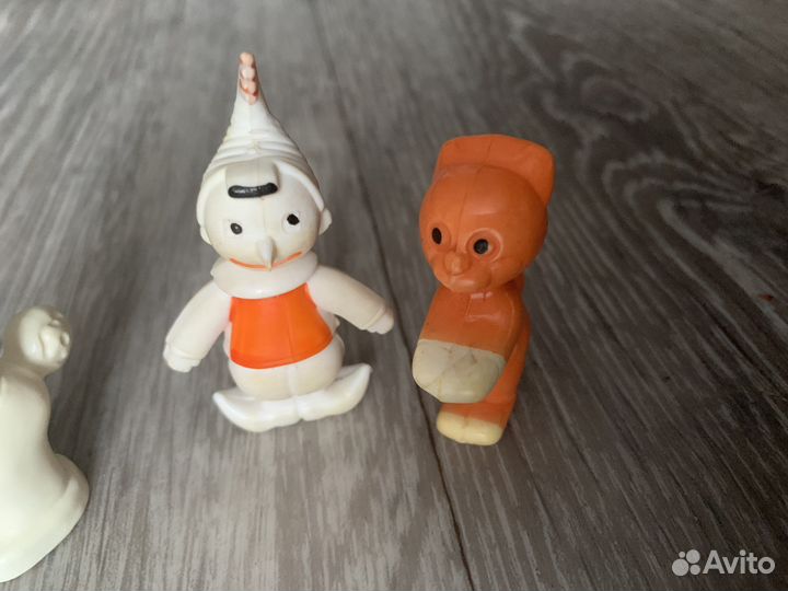 Фигурки СССР колкий пластик набор