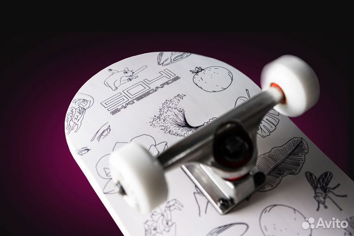 Скейтборд в сборе 5041 Pattern Новый