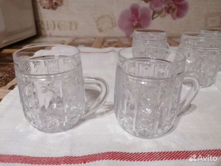 Хрустальные бокалы СССР