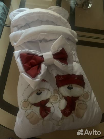 Конверт на выписку весна