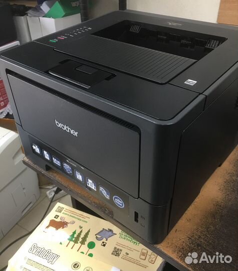 Лазерный принтер Brother HL-5450DN - дуплекс, сеть