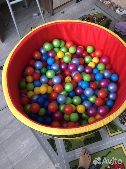 Сухой бассейн с шариками бу