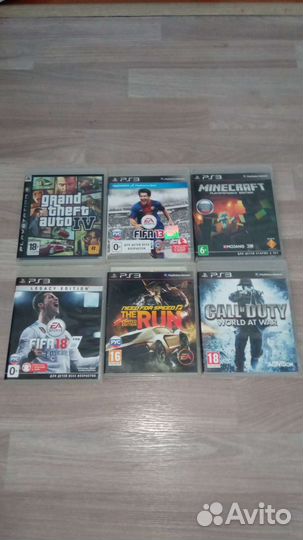 Игры диски для ps3