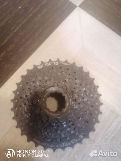 Кассета и цепь на 8 скоростей shimano