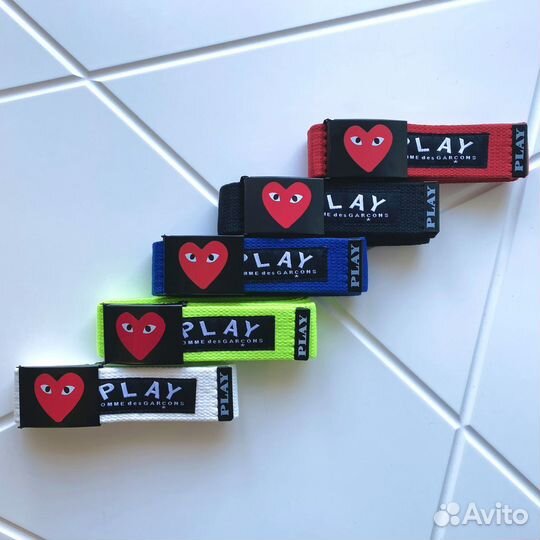 Ремень Play comme des garcons (разные цвета)