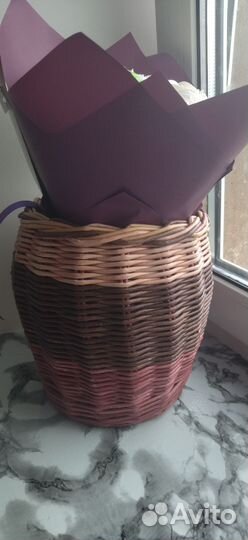 Корзина ручной работы
